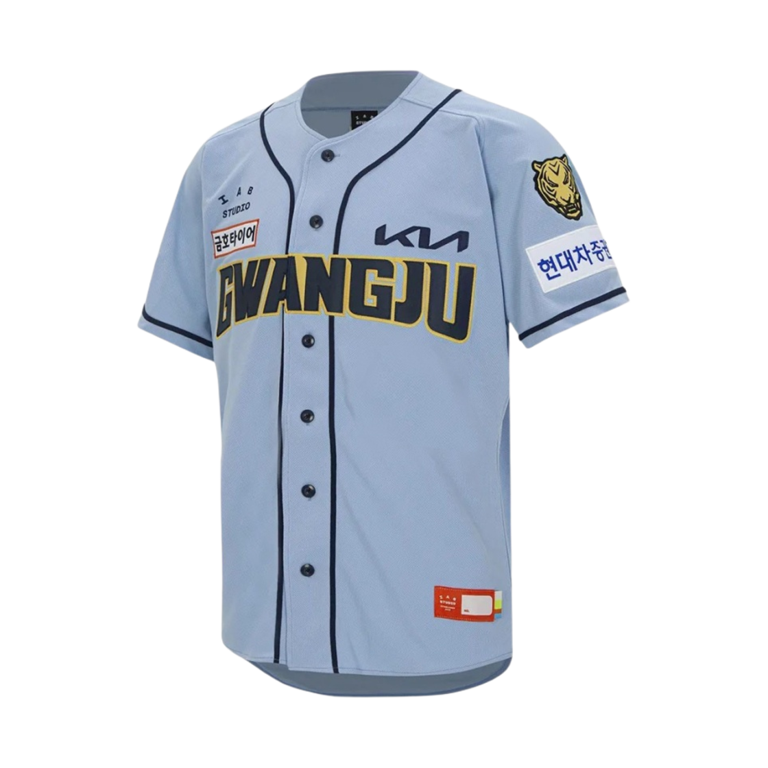 기아 타이거즈 x 아이앱 스튜디오 23 어센틱 광주 유니폼 (논 마킹 버전)(Kia Tigers x IAB Studio 23 Authentic Gwangju Uniform (Non Marking Ver.))