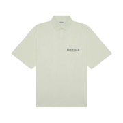 Essentials Short Sleeve Boxy Polo Alfafa Sage - 20FW