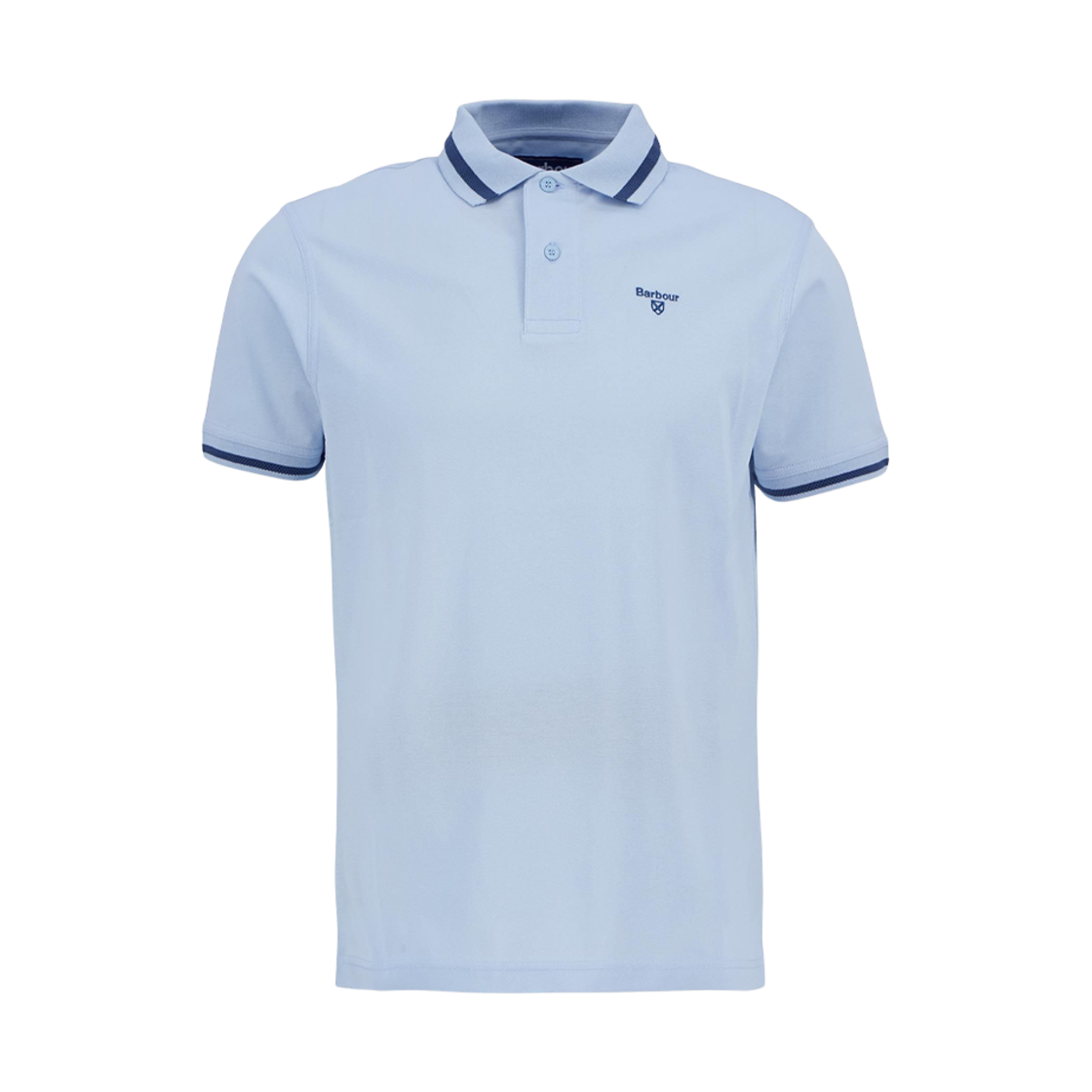 바버 페리브릿지 라이트웨이트 폴로 셔츠 오션 스카이(Barbour Ferrybridge Lightweight Polo Shirt Ocean Sky) - 1