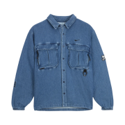 Nike x Drake Nocta Opal Lily Pad Denim Shirt French Blue (FZ3260-486)