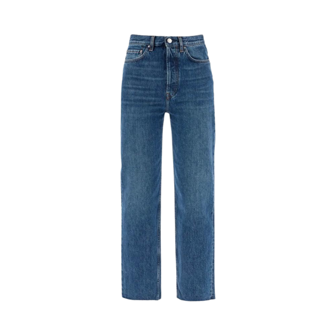 221-232-741 (W) Toteme Twisted Seam Denim Mid Blue