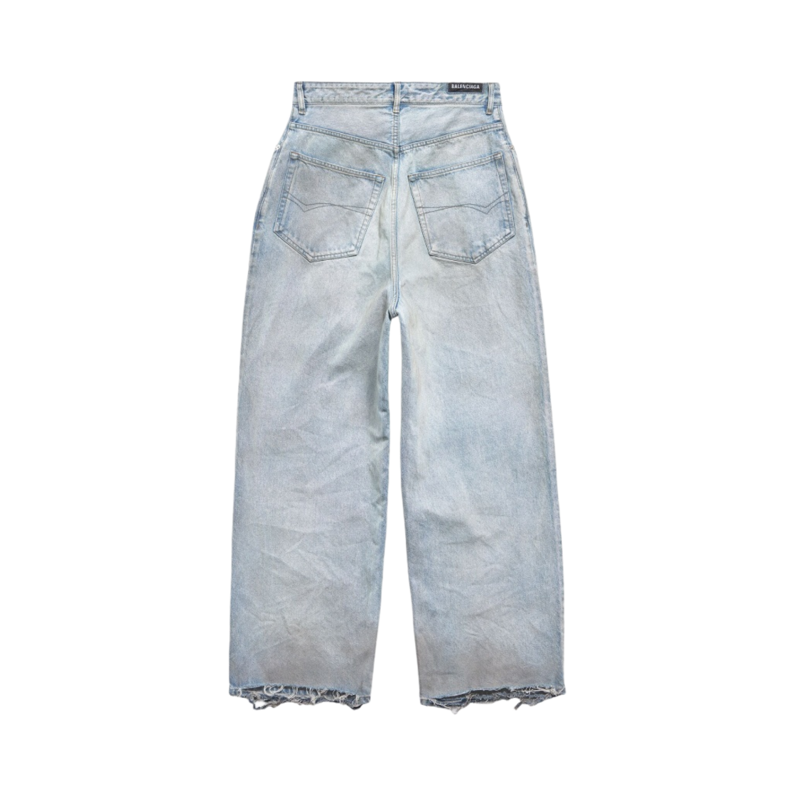 발렌시아가 배기 팬츠 블루(Balenciaga Baggy Pants Blue) - 2