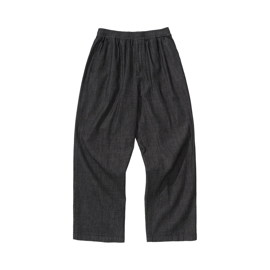 UB2534DN458MBB Uniform Bridge Easy Denim String Pants 6oz Womens Black Washed