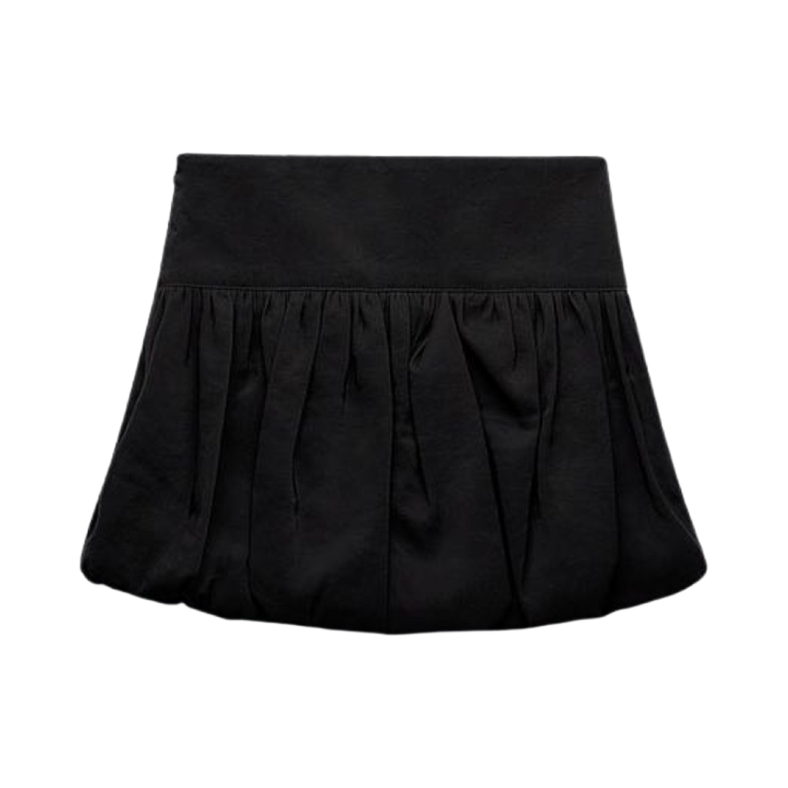(W) 자라 벌룬 스커트 팬츠 블랙((W) Zara Balloon Skirt Pants Black) - 2