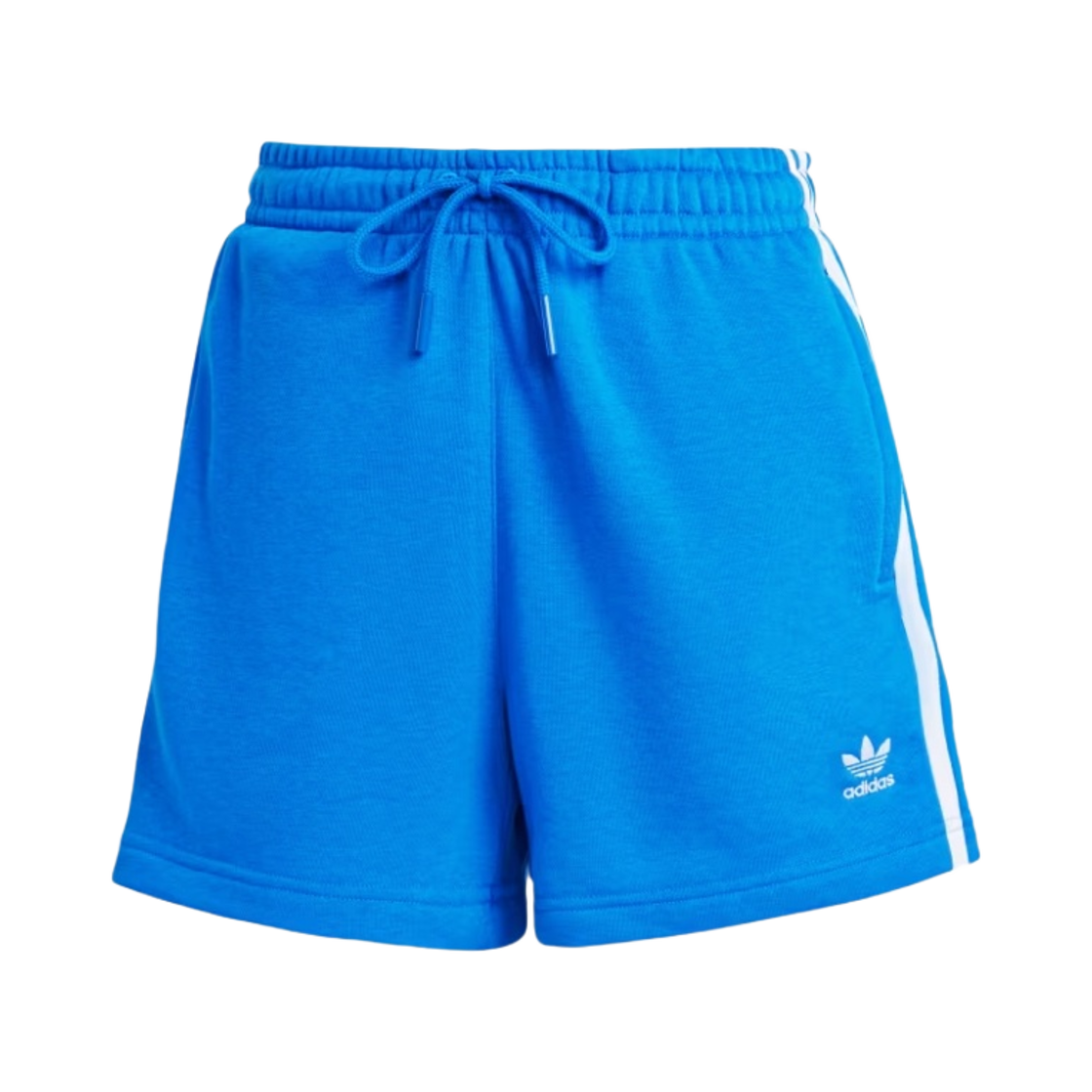 (W) 아디다스 3S 프렌치 테리 쇼츠 블루 - KR 사이즈