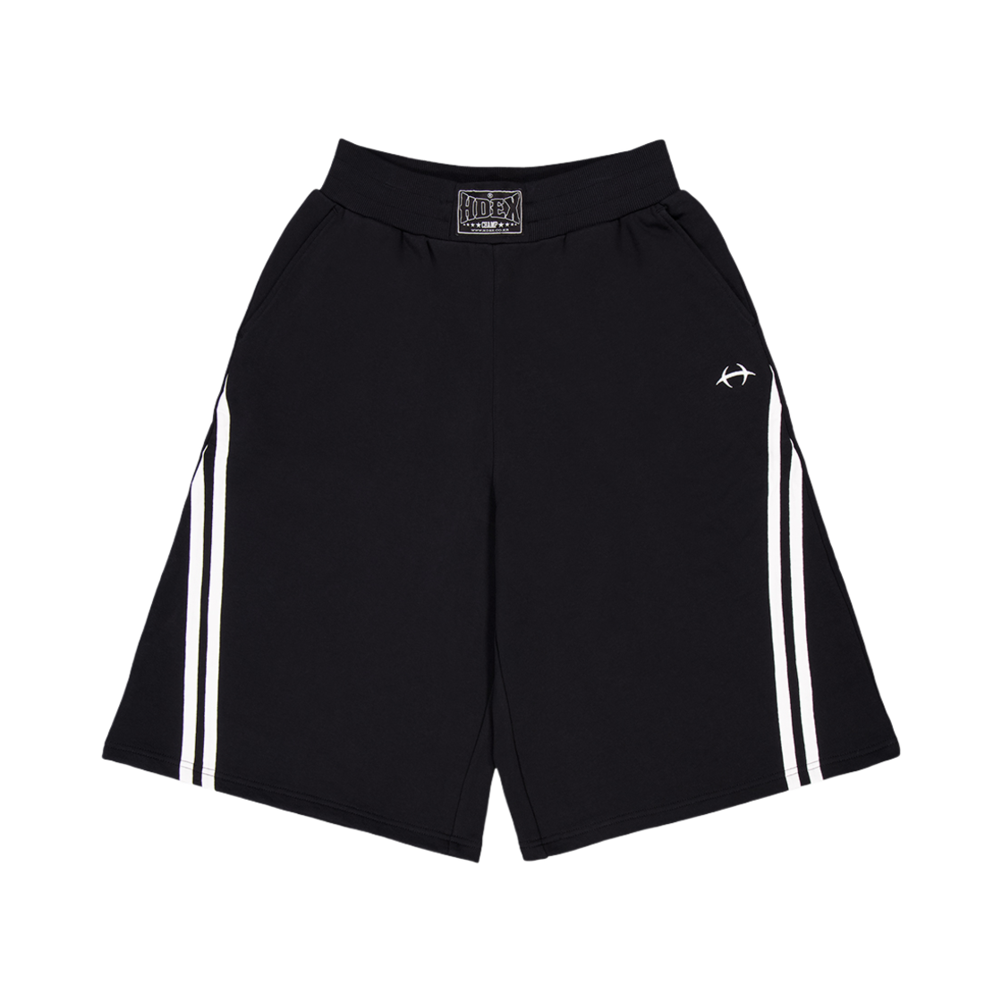 에이치덱스 솔리드 버뮤다 쇼츠 블랙(HDEX Solid Bermuda Shorts Black)
