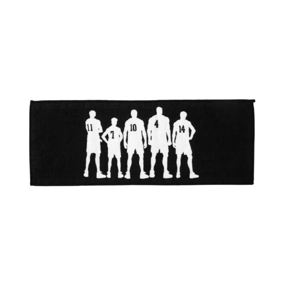 토에이 스튜디오 더 퍼스트 슬램 덩크 호리존탈 핸드 타월 블랙(Toei Studio The First Slam Dunk Horizontal Hand Towel Black)
