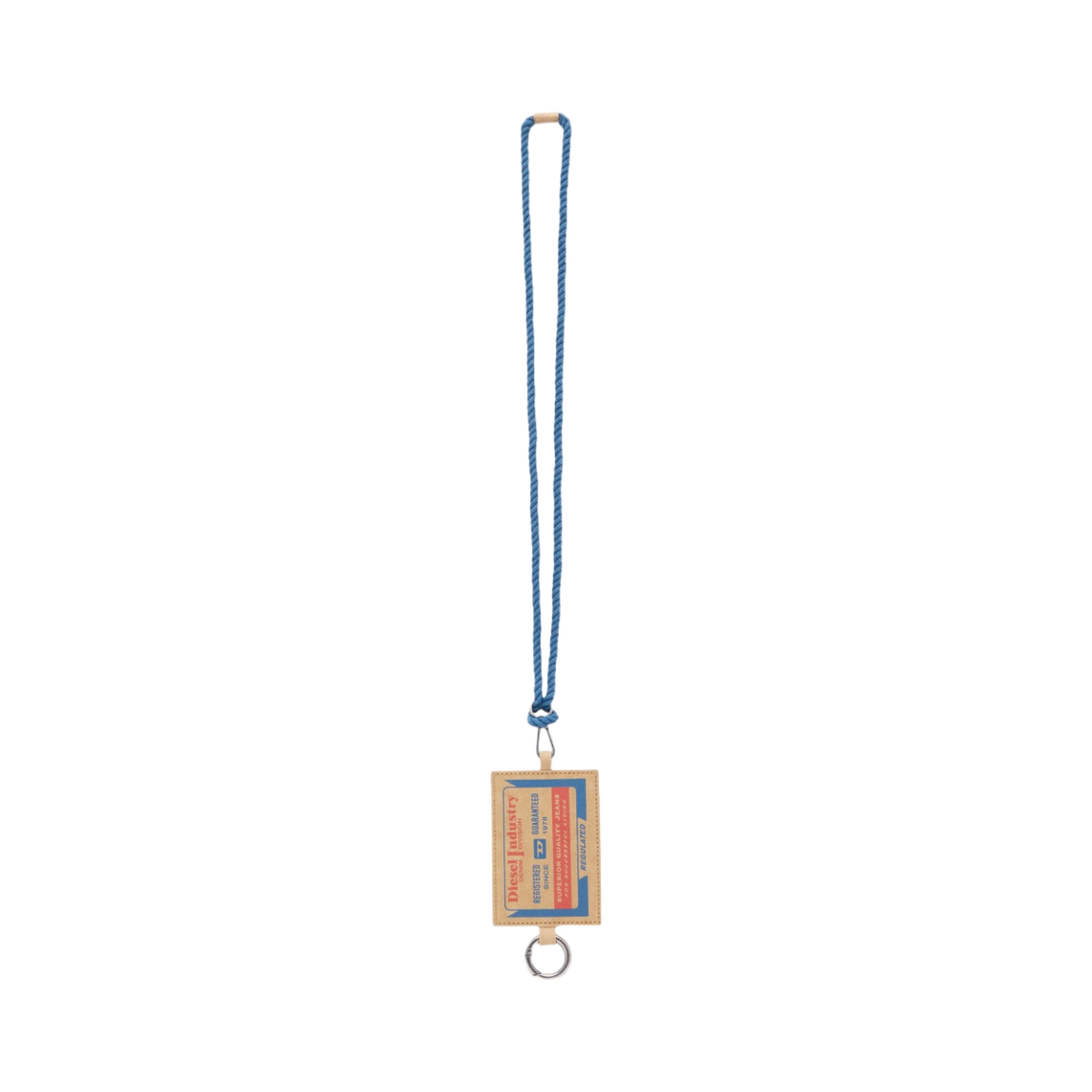 디젤 카드 홀더 온 스트랩 베이지(Diesel Card Holder On Strap Beige) - 1