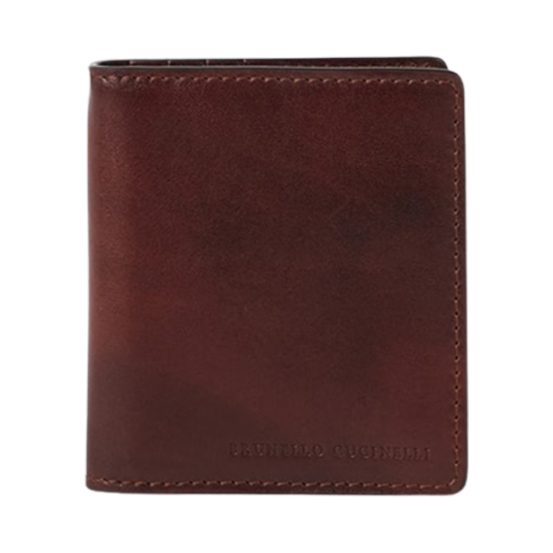 MWCIU359-C8457 Brunello Cucinelli Calfskin Money Clip Burgundy