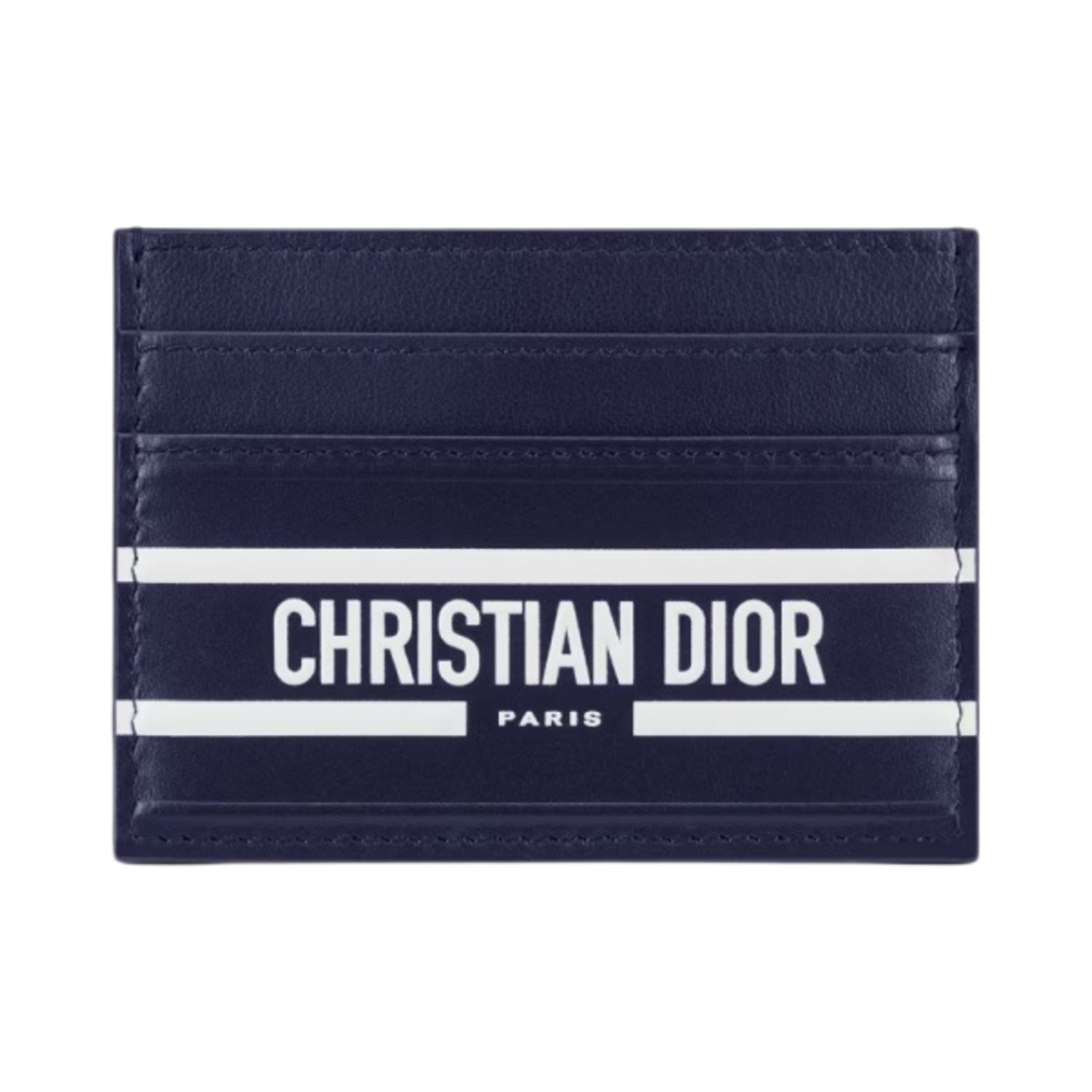 디올 바이브 5 슬롯 카드 홀더 카프스킨 블루(Dior Vibe Five Slot Card Holder Calfskin Blue) - 1