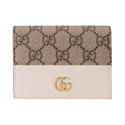 Gucci GG Marmont Card Case Wallet White