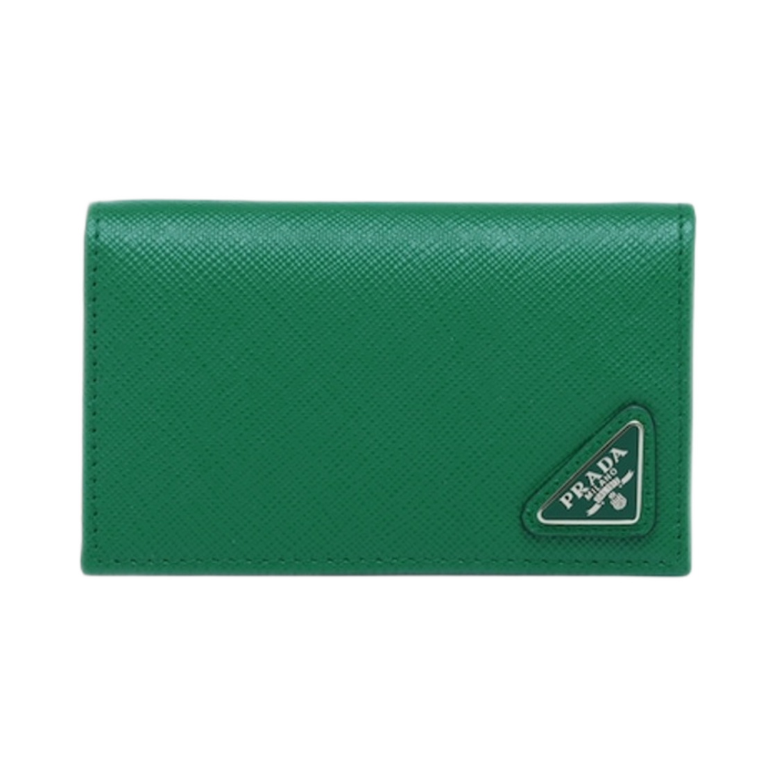 프라다 사피아노 레더 카드 홀더 망고(Prada Saffiano Leather Card Holder Mango) - 1