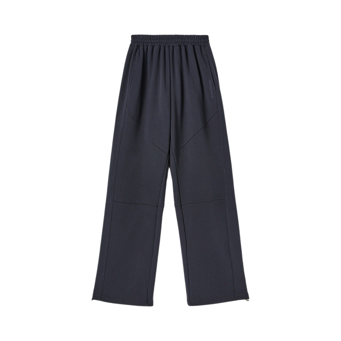 슬로우가먼츠 스플릿 포인트 조거 팬츠 네이비(Sllow Garments Split Point Jogger Pants Navy) - 1
