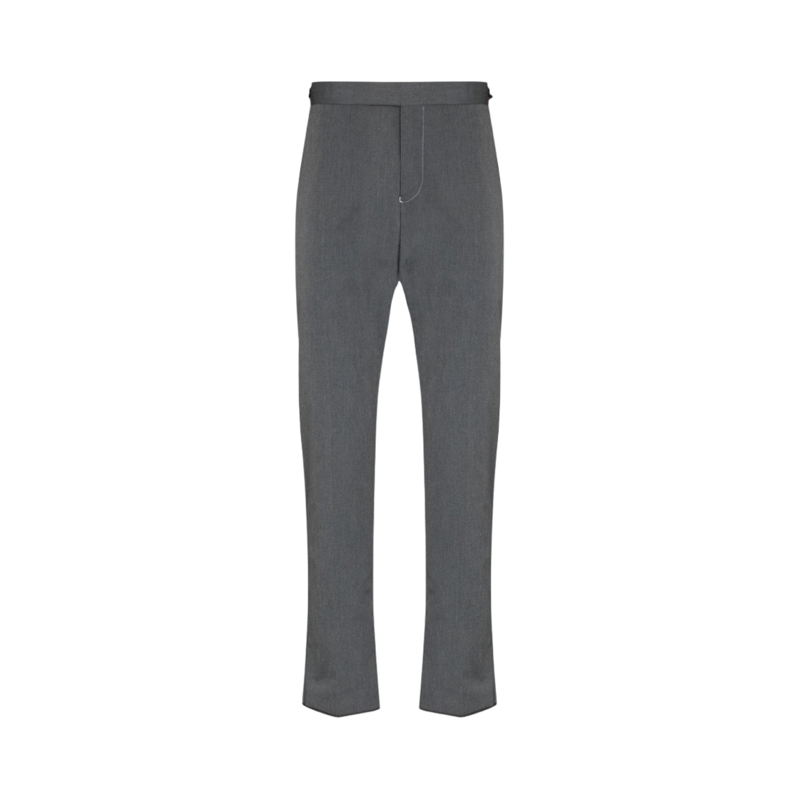 톰브라운 슬림핏 크롭 트라우저 그레이(Thom Browne Slim-Fit Cropped Trousers Grey) - 1