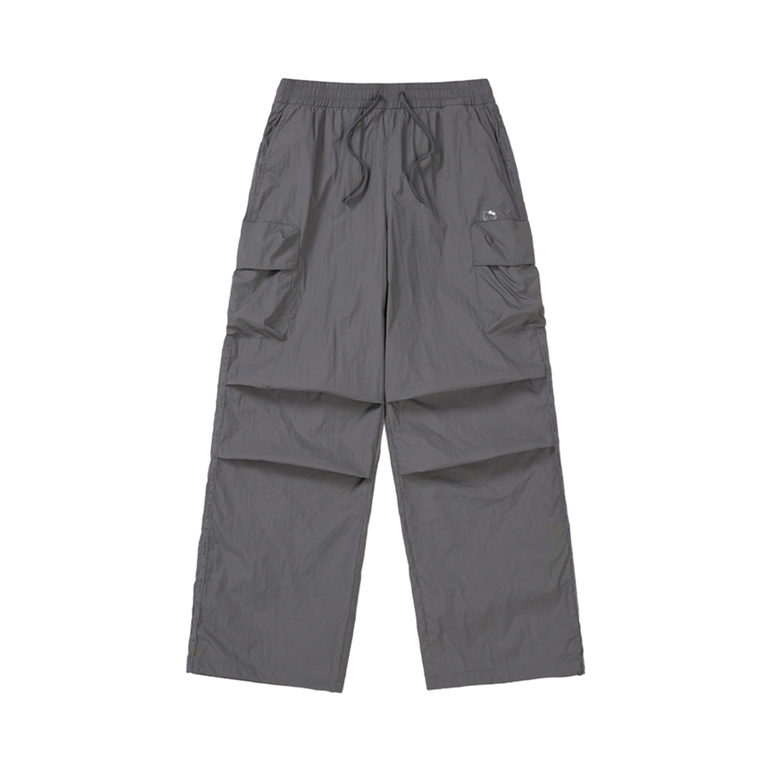 (W) 스노우피크 x 헬로 키티 와이드 팬츠 차콜((W) Snow Peak x Hello Kitty Wide Pants Charcoal)
