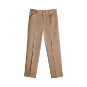 Zara Wool Cargo Pants Tabacco