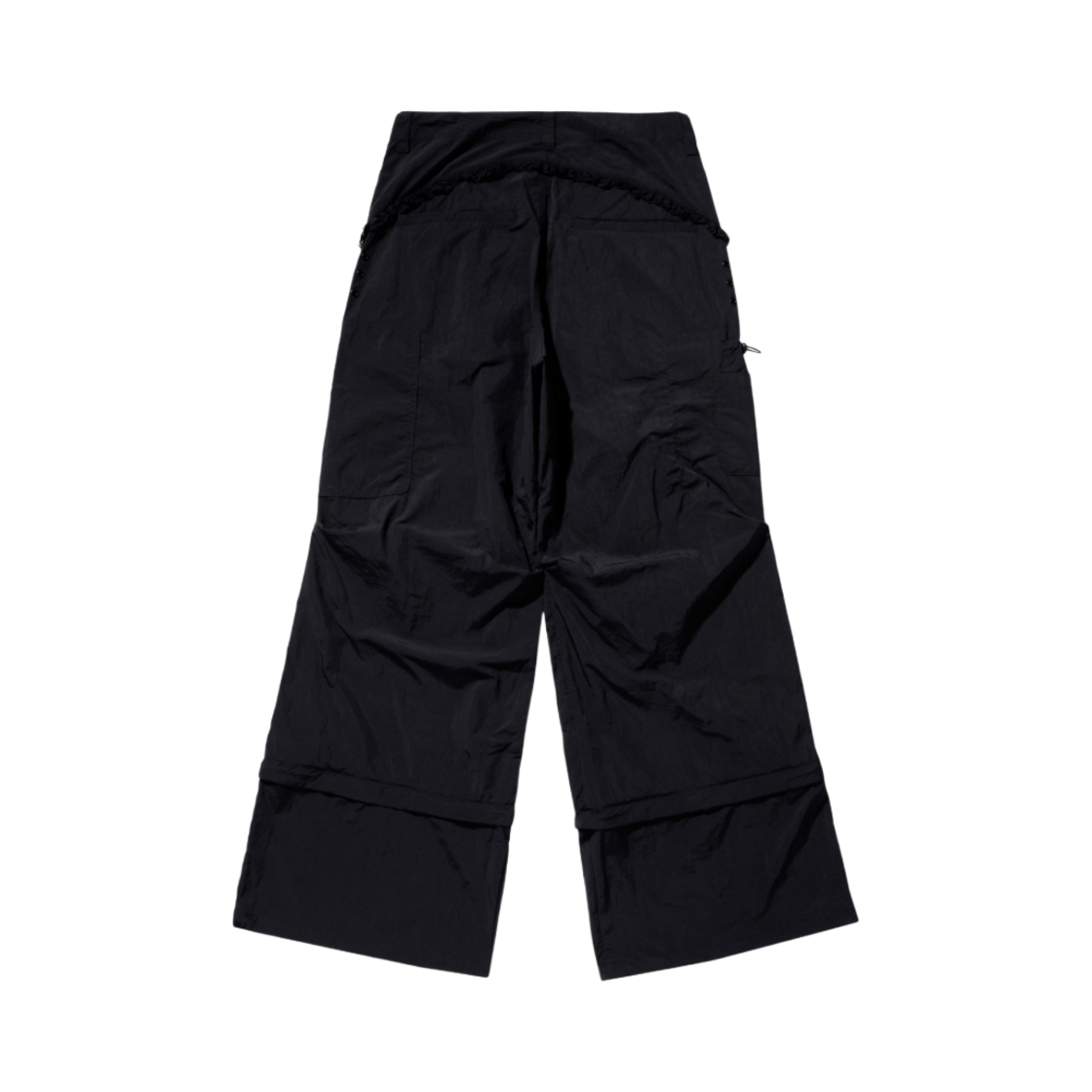 (W) 코이세이오 레이스 스트링 팬츠 블랙((W) Coyseio Lace String Pants Black) - 2