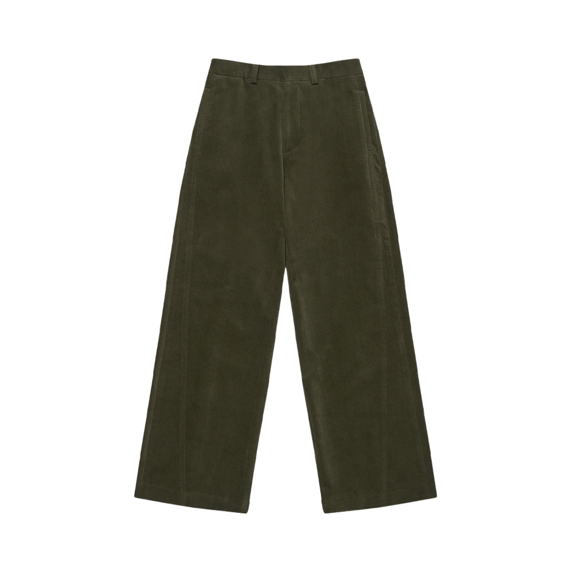 에스티유 루즈핏 코듀로이 팬츠 카키(STU Loose Fit Corduroy Pants Khaki)