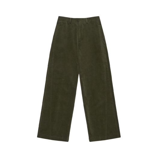 ST2409PTS03 STU Loose Fit Corduroy Pants Khaki