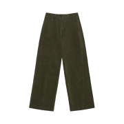 STU Loose Fit Corduroy Pants Khaki