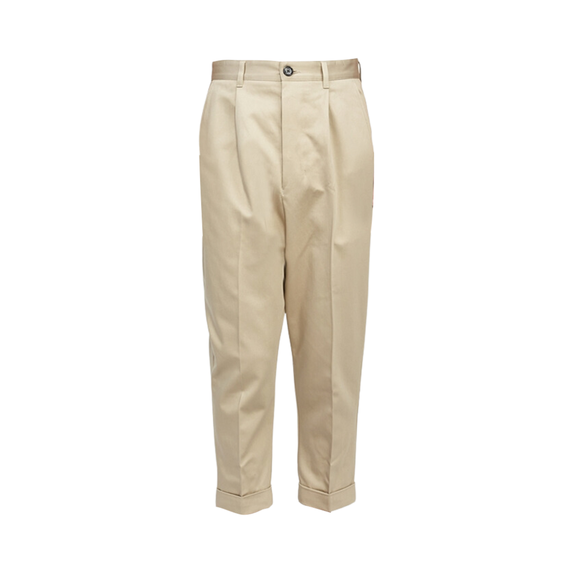 HTR101-CO0009-271 AMI Oversize Carrot Fit Pants Light Beige