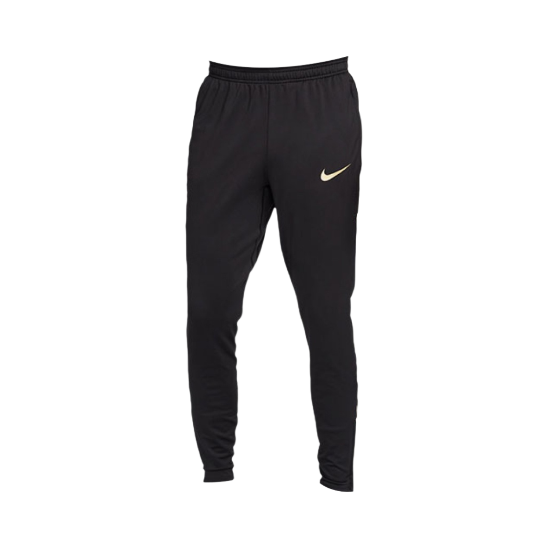 FN2406-011 Nike Dri-Fit Strike Pants Black Jersey Gold - Asia