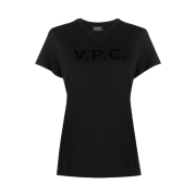 (W) A.P.C. VPC T-Shirt Black