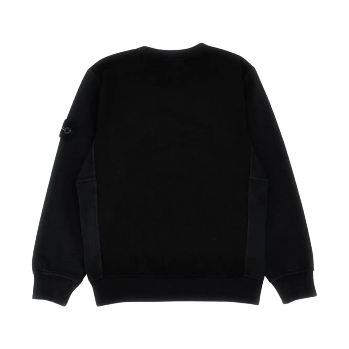 (키즈) 스톤 아일랜드 60244 로고 배지 스웨트셔츠 블랙 - 24SS((Kids) Stone Island 60244 Logo Badge Sweatshirt Black - 24SS) - 2