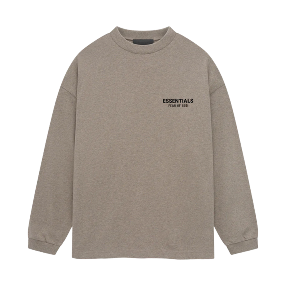 에센셜 저지 롱슬리브 티셔츠 헤더 그레이 - 24FW(Essentials Jersey Long Sleeve T-Shirt Heather Grey - 24FW) - 2