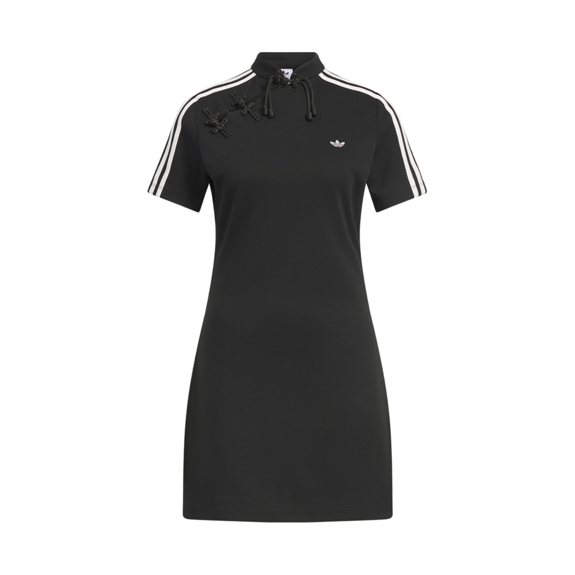 (W) 아디다스 뉴 차이니즈 드레스 블랙 - KR 사이즈((W) Adidas New Chinese Dress Black - KR Sizing)