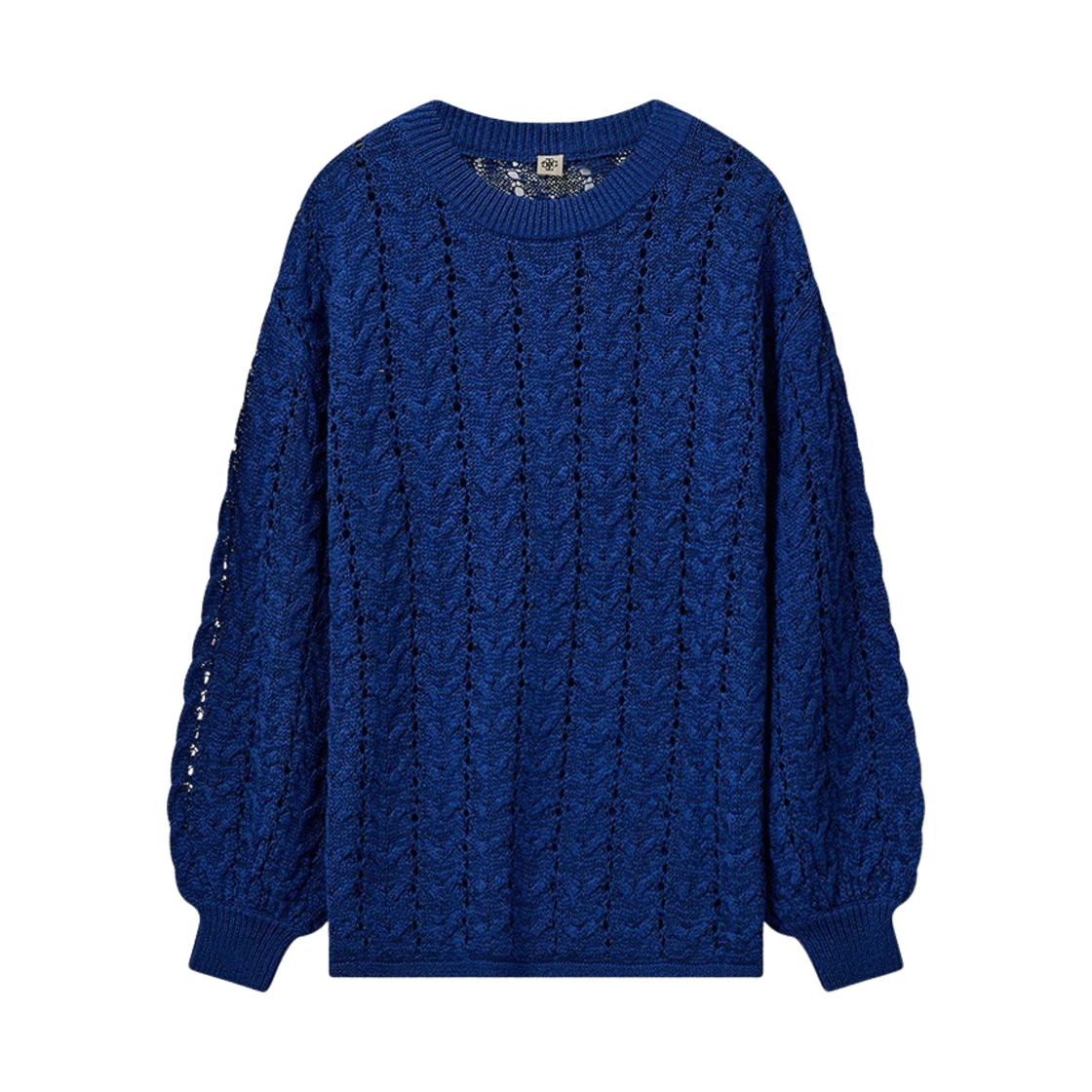KW4BKNPTG33BL The Garment Women Donna Sweater Yves Klein Blue