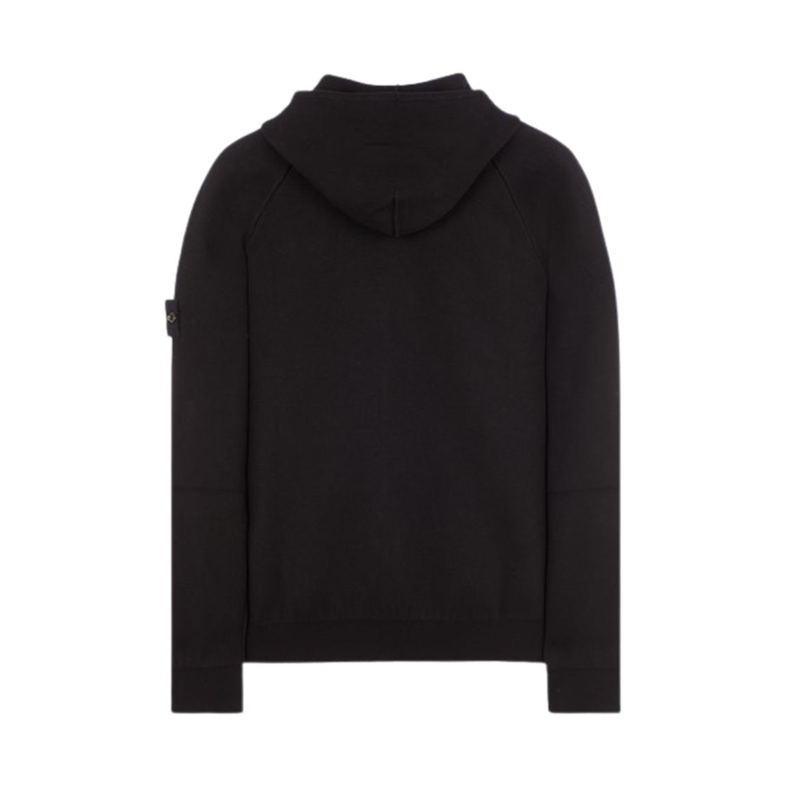 스톤 아일랜드 563A6 더블페이스 소프트 코튼 얀 후드 가디건 니트 블랙 - 23FW(Stone Island 563A6 Double-Face Soft Cotton Yarn Hooded Cardigan Knit Black - 23FW) - 2