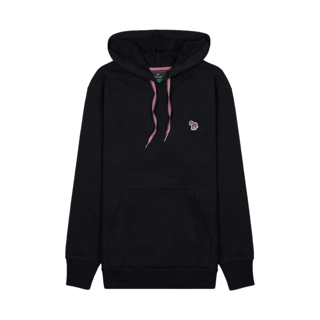 (W) 폴 스미스 지브라 로고 후드 블랙((W) Paul Smith Zebra Logo Hoodie Black) - 1