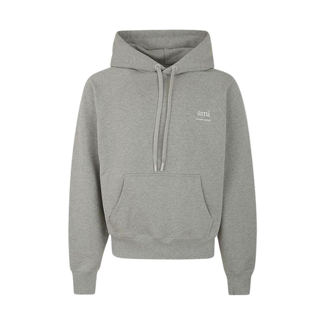 USW224-747-0951 AMI Hoodie Heather Ash Grey