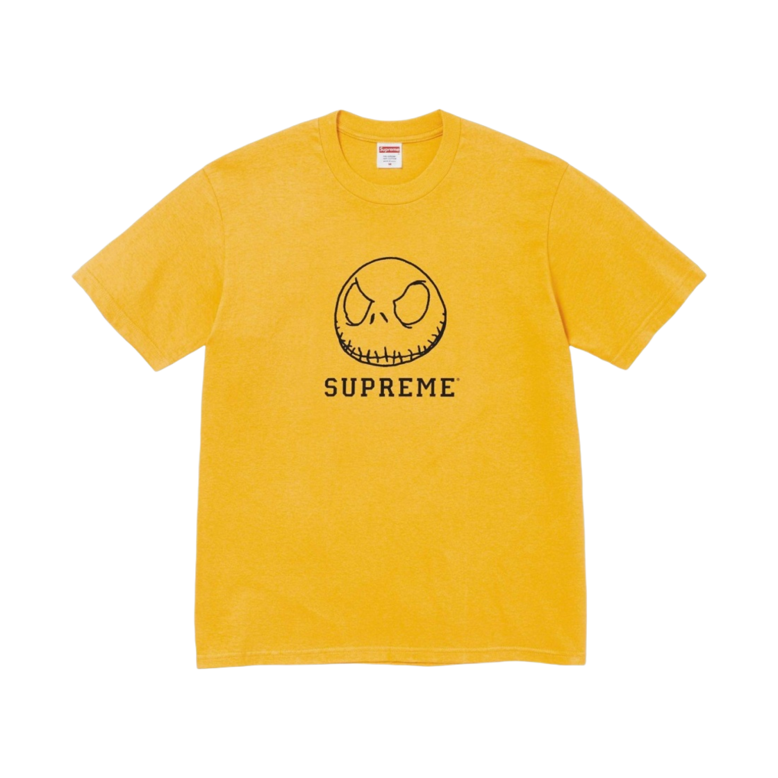 슈프림 스켈레톤 티셔츠 머스타드 - 23FW(Supreme Skeleton T-Shirt Mustard - 23FW)