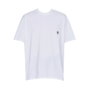 Wooyoungmi String Detail T-Shirt White - 23FW