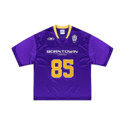 BORN TO WIN 85 Rugby Jersey T-Shirt Purple