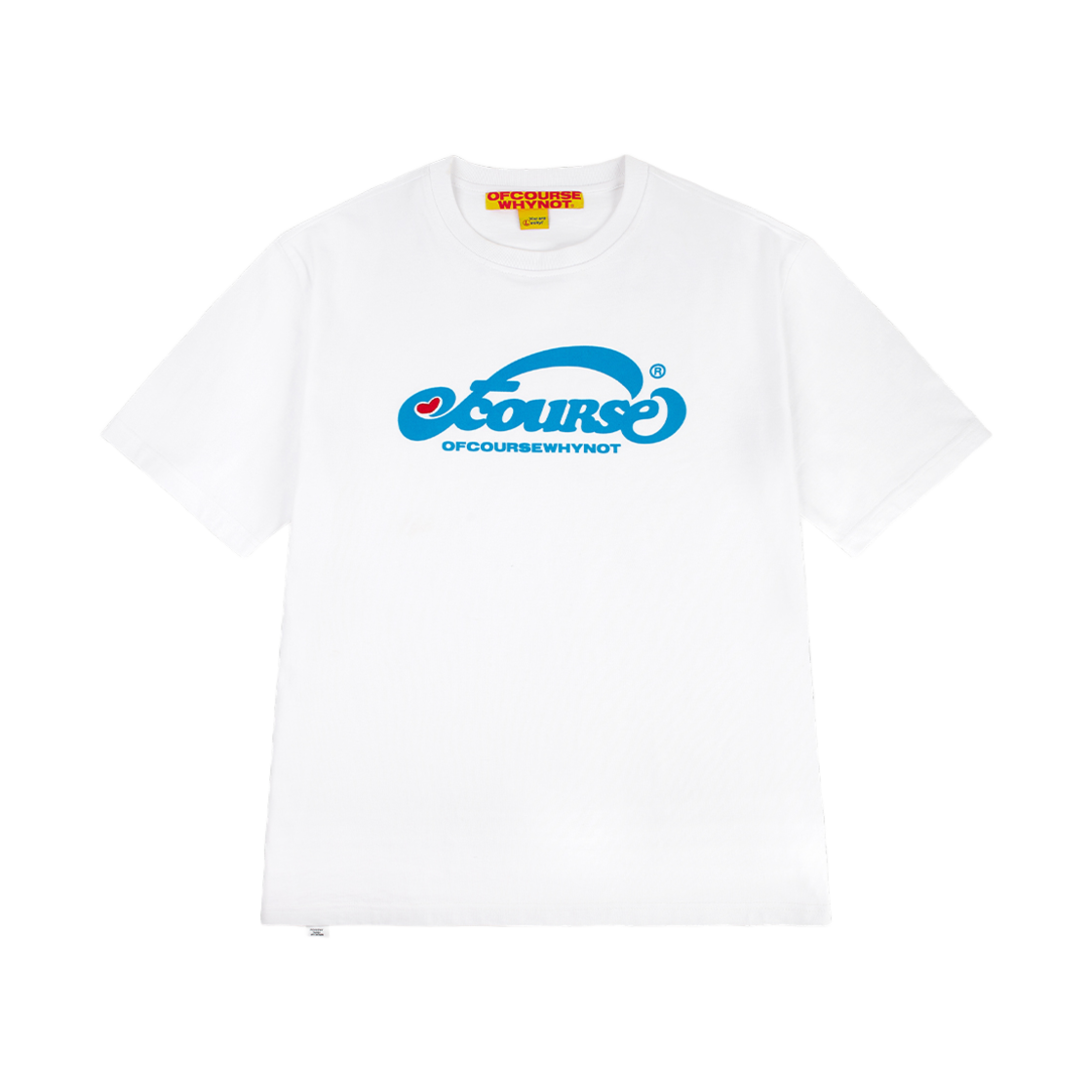 오브콜스와이낫 소울 메이트 티셔츠 화이트(ofcoursewhynot Soul Mate T-Shirt White) - 1