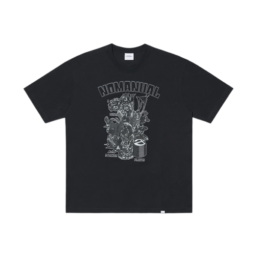 NM32TS06M1BK NOMANUAL S.P T-Shirt Black