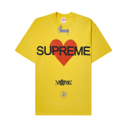 Supreme Announcing T-Shirt Yellow - 25SS