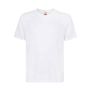 Thom Browne Cotton Pique Center Back Stripe Relaxed Fit T-Shirt White