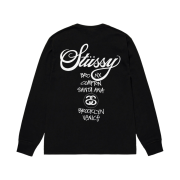 Stussy DSM World Tour LS T-Shirt Black