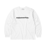 Thisisneverthat T Logo L/S T-Shirt White