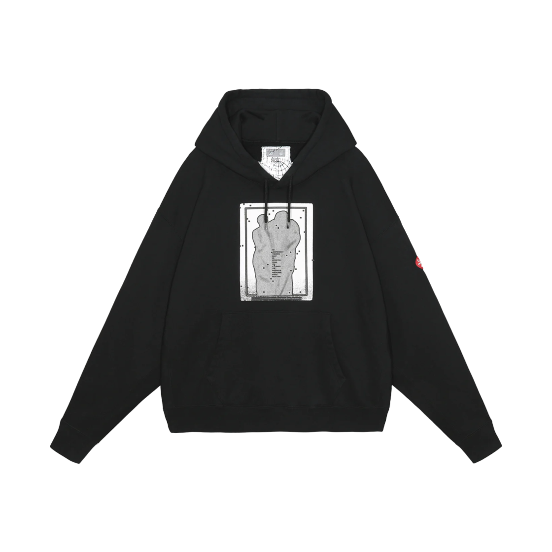- Cav Empt AS 5d_or Hoody Black - 25SS