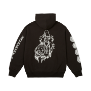 Palace Wizard Sleeves Hood Black - 25SS