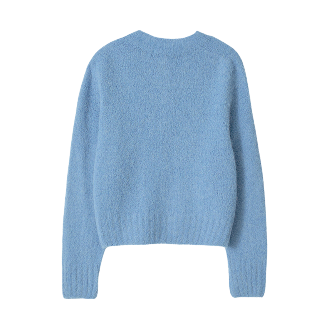 (W) 낫띵 리튼 알파카 니트 가디건 베이비 블루((W) Nothing Written Alpaca Knit Cardigan Baby Blue) - 2
