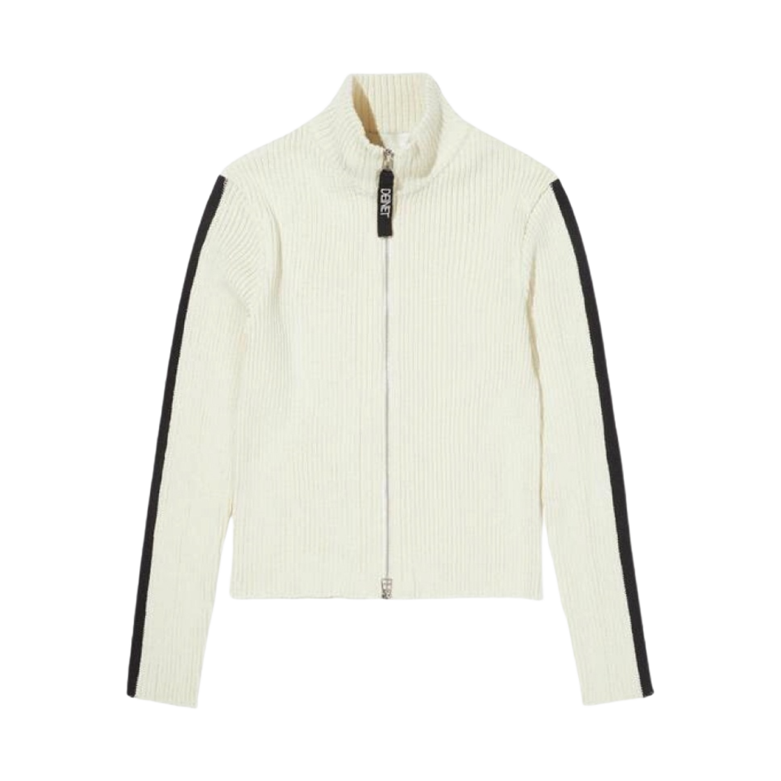 - (W) Deinet High Neck Line Cardigan in Cream