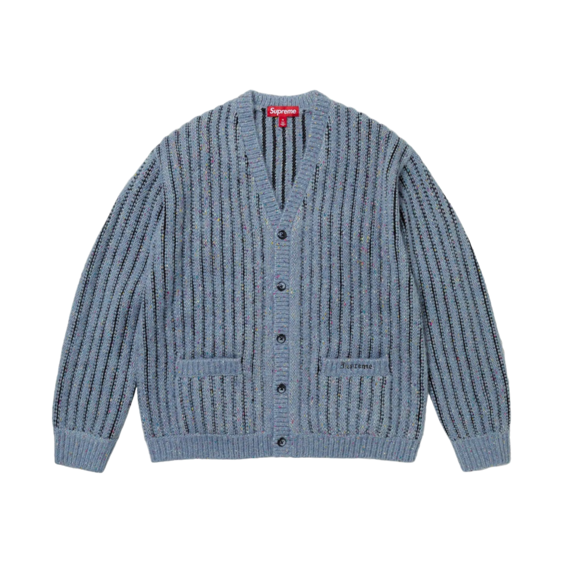 - Supreme Confetti Cardigan Slate - 24SS