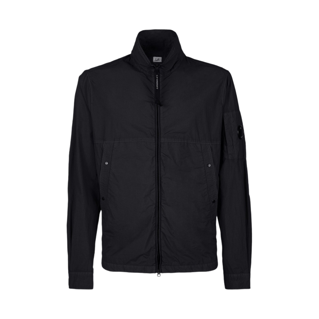 C.P. 컴퍼니 테일론 L 오버셔츠 블랙 - 23SS(C.P. Company Taylon L Overshirt Black - 23SS) - 1