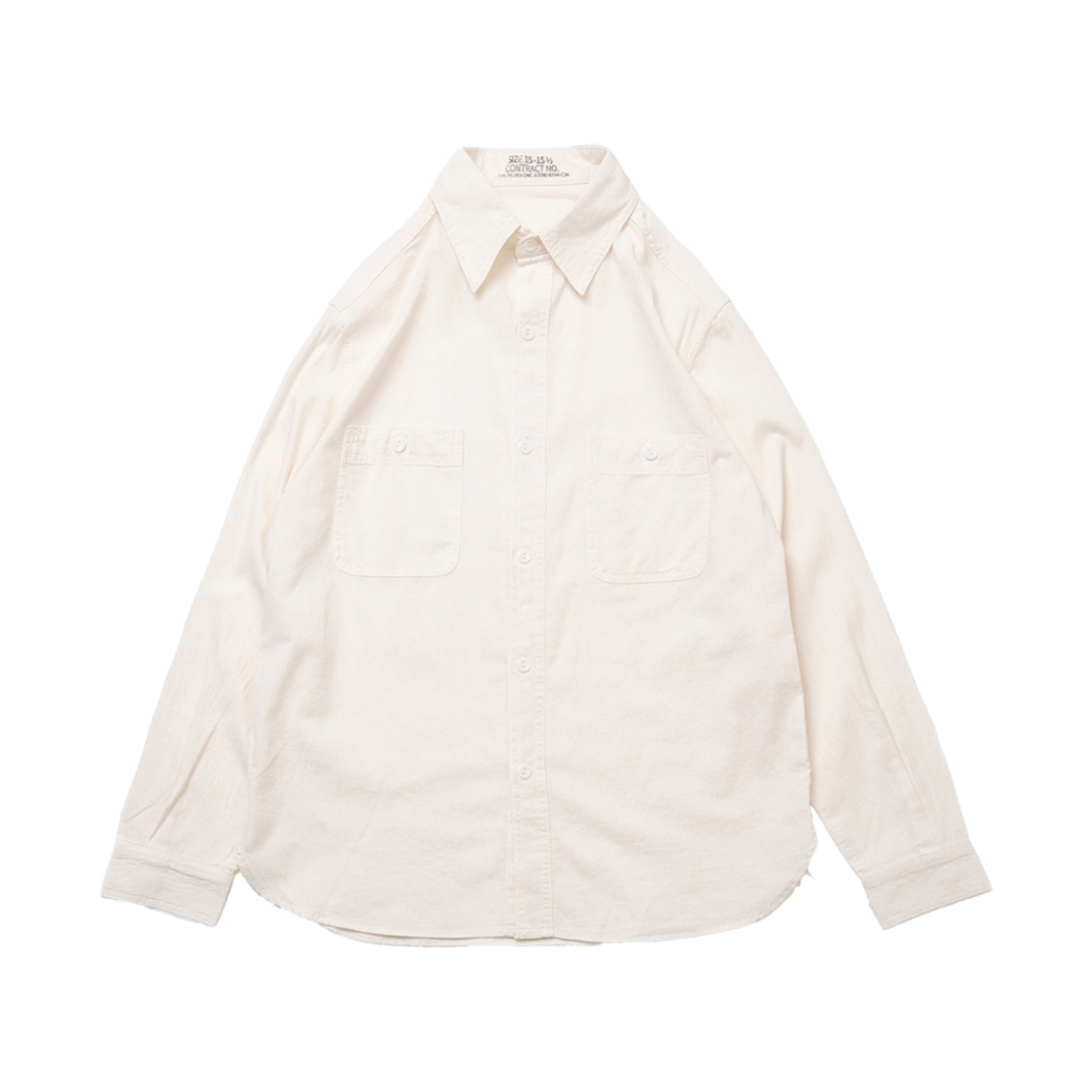 와이엠씨엘 케이와이 US 타입 샴브레이 셔츠 (50's 모델) 내추럴(YMCL KY US Type Chambray Shirt (50's Model) Natural)